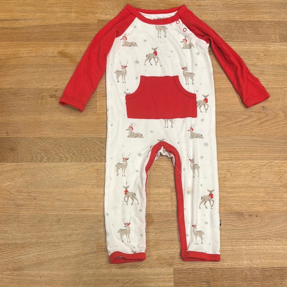 Kyte Baby Reindeer Romper